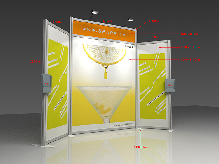 Backdrop Display Banner Stand for Exhibition (DY-W-017)