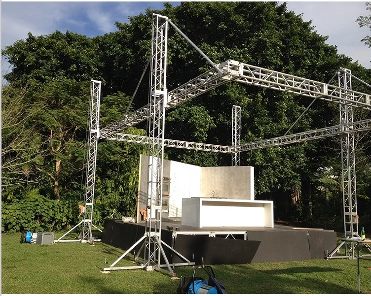 Stage Trusses Aluminum Stage Truss System Spigot Roof Truss for Concert Spigot Stage Lights Exhibition Truss
