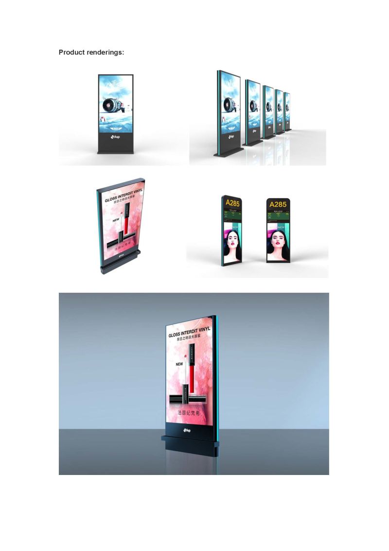 Indoor Customized Android Digital Signage for Shopping Mall