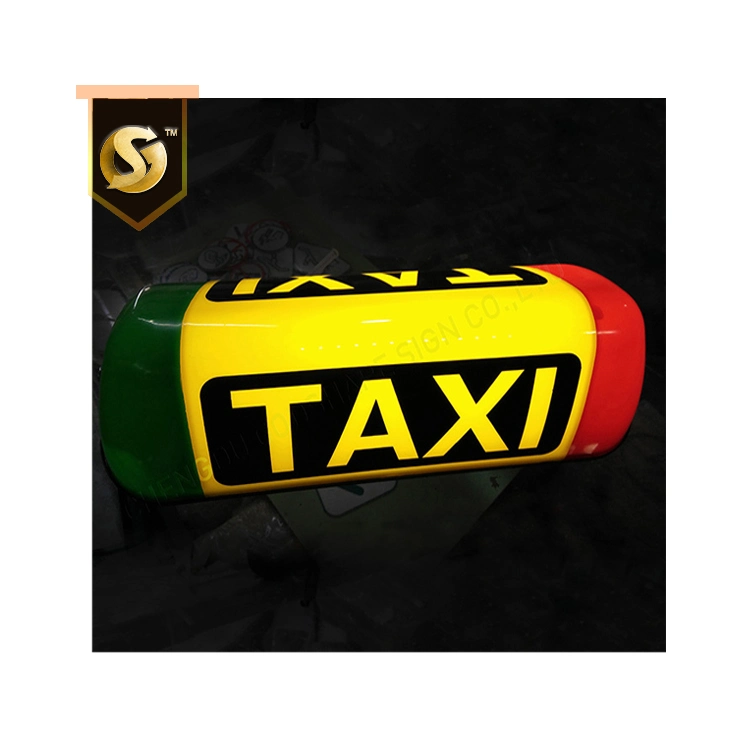 Letrero Taxi Lamp Magnetic Lighted Sign Taxi Sign LED