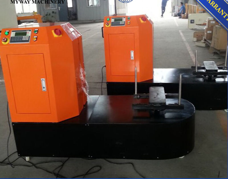 Stretch Film Airport Goods Luggage Wrapping /Packing Machine in Airport