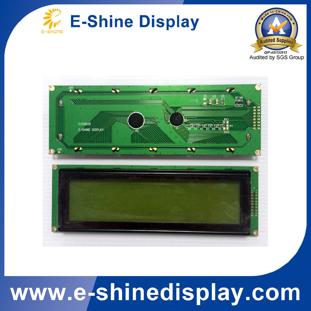 20X2 Character LCD Module, EC2002E custom character generator for HD44780 LCD modules for sale