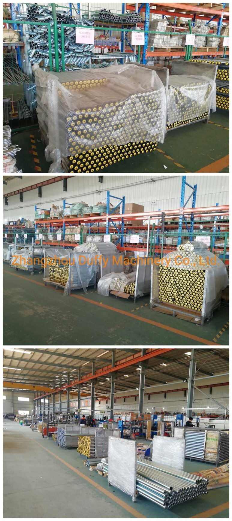 Flexible Powered Conveyors Roller with Transmission Belt
