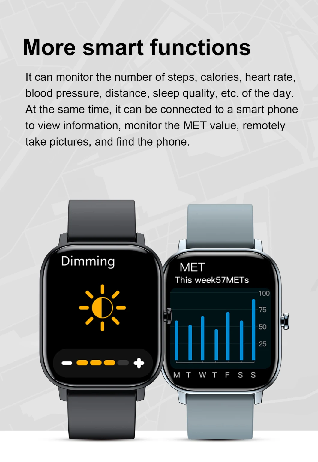 Smart Watch Wristband Sports Fitness Smart Bracelet Band Blood Pressure Measurement Watches Pedometer Smart Band Watch