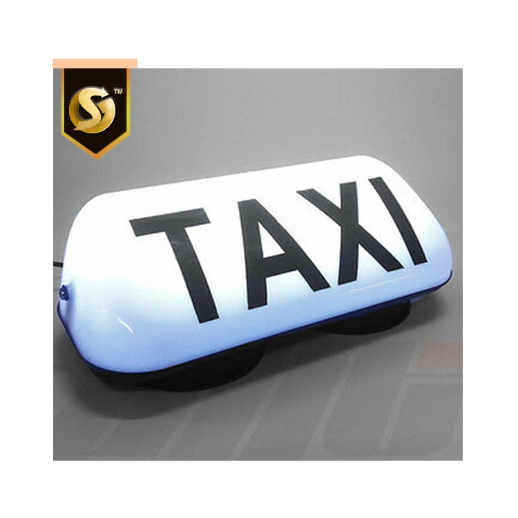 Magnetic Lighted Taxi Sign LED Letrero Taxi Sign Roof Top