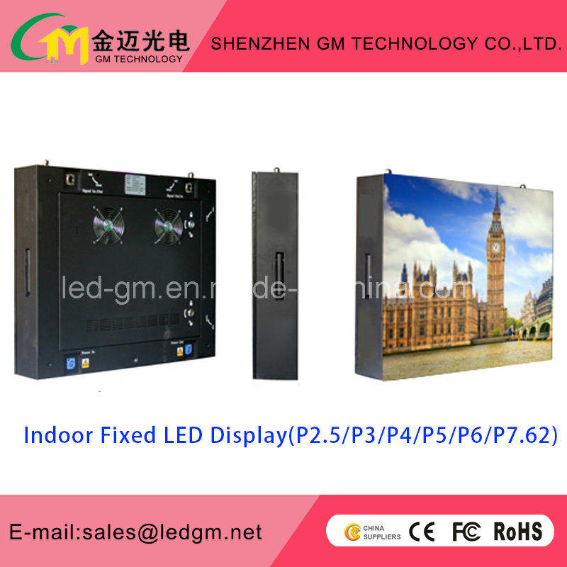 The Best Made in China Indoor P4 LED Fixed Video Wall with Advertising