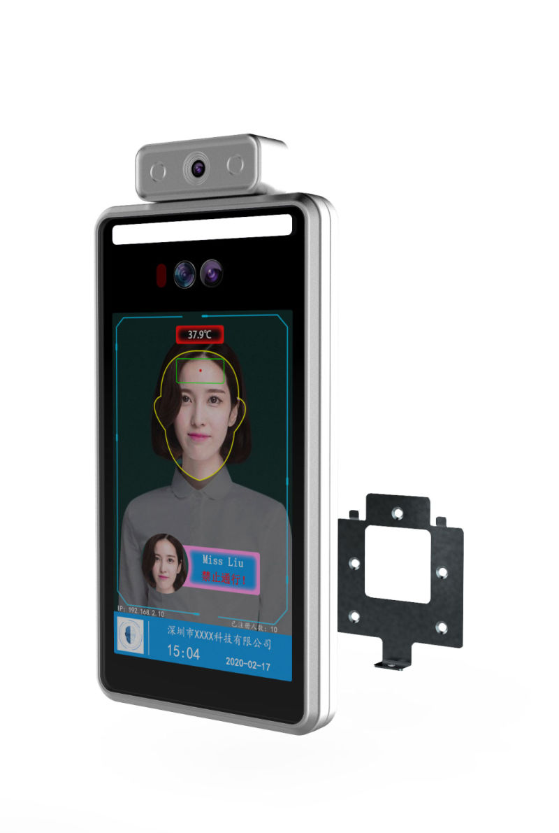 IR Temperature Measurement and Face Recognition Camera Access Access Control Facial Recognition Camera for Attendance