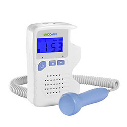 Infant Equipment Portable Baby Heartbeat Monitor, Fetal Doppler (FD-200B)