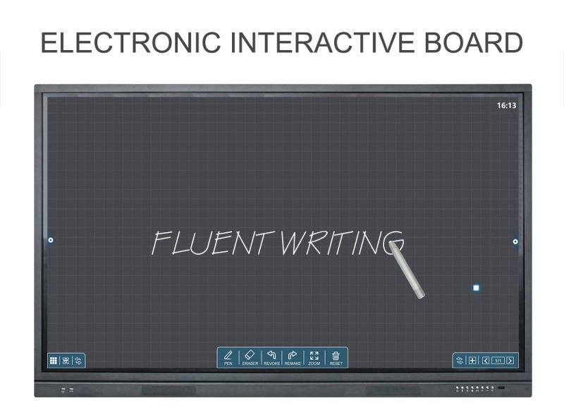 Chalk Free Classroom Teaching Electronic Whiteboard Panel Interactive