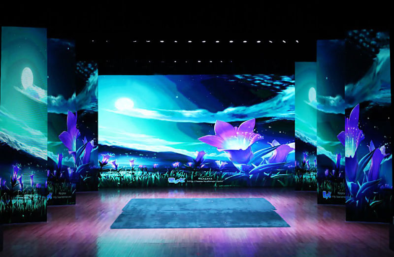 Indoor LED Display Screen with Angle Adjustment (P4.81 Flexible LED Display)