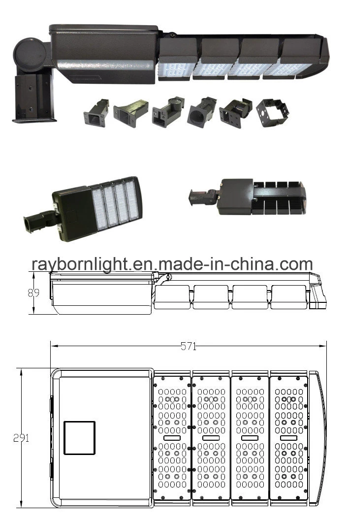 IP65 Modular Floodlight 200W LED Flat Panel Wall Mount Light
