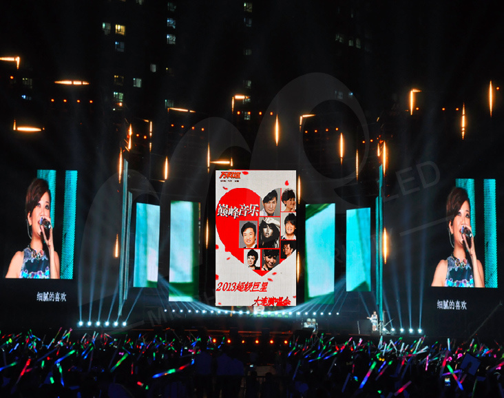 Indoor High Refresh Stage Rental Events LED Display Screen P2.6/P2.97