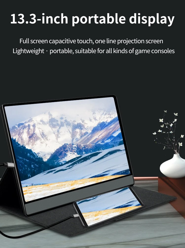 3K 3200X1800 13.3 Inch Portable HD IPS Monitor Touch Screen Display for Sale