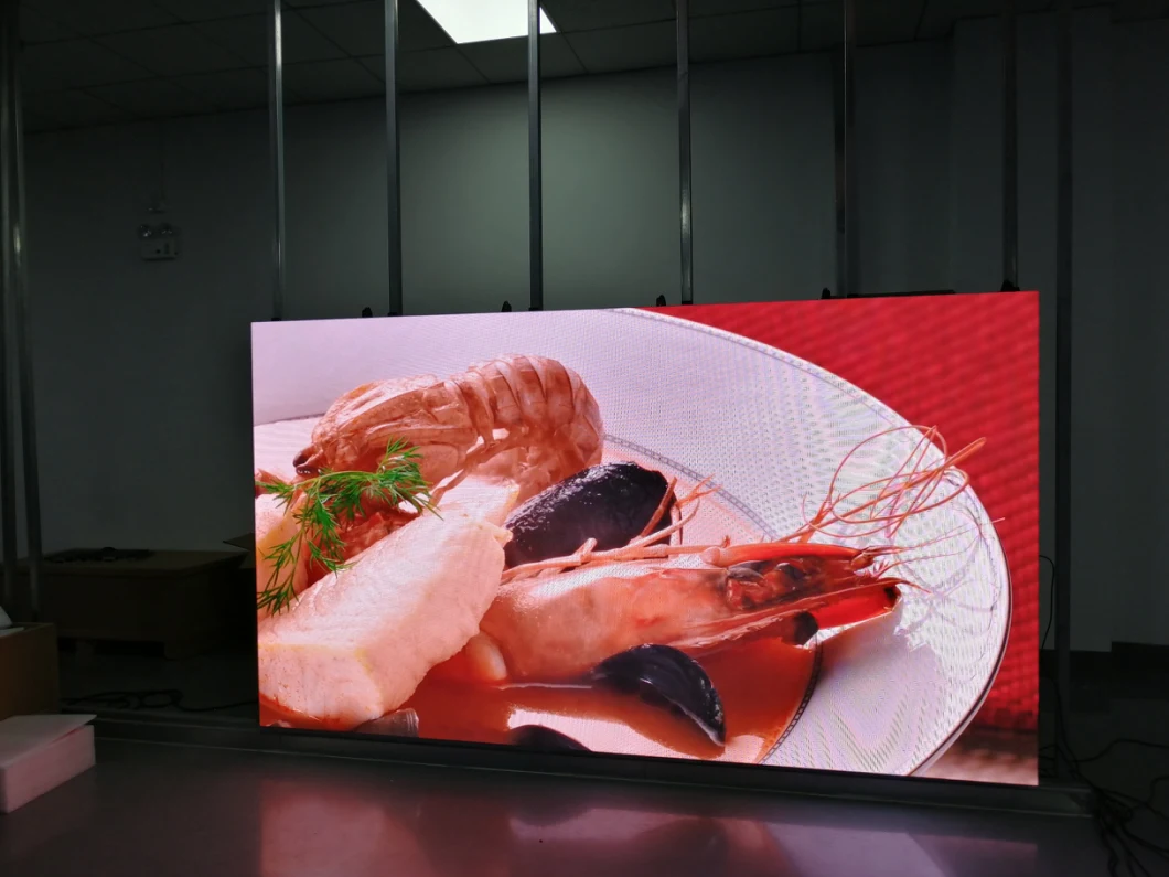 2K 4K 16: 9 UHD LED Video Wall P1.56 Indoor Commercial Advertising LED Screen