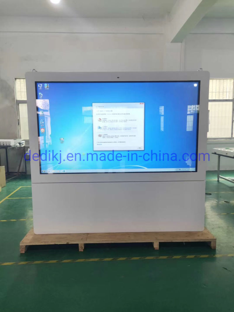 55 Inch Outdoor Waterproof Outdoor Screen Advertising for Bus Station
