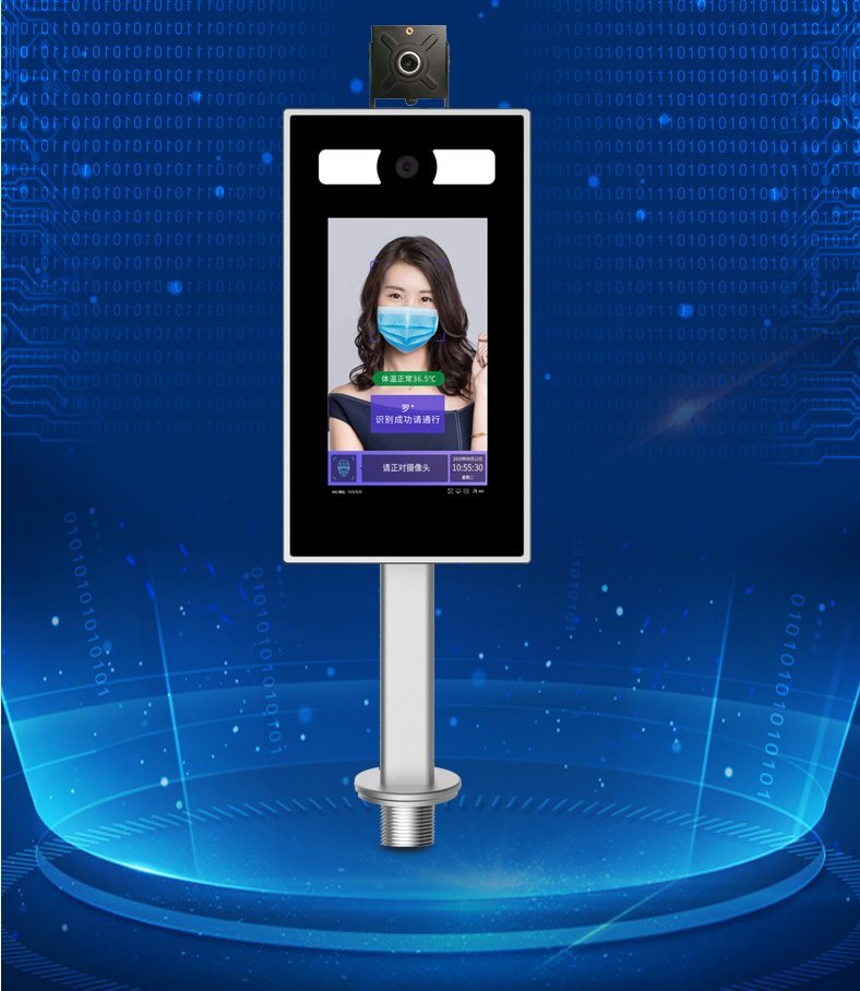 Employee Access Control Recognition Terminal System Face Recognition for Exhibition
