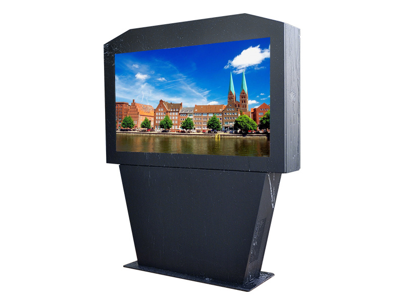 Air Conditioning Horizontal Screen Floor Outdoor Advertising Machine 65 Inch TFT Multi Media WiFi Advertising Display HD Digital Photo Frame Multi