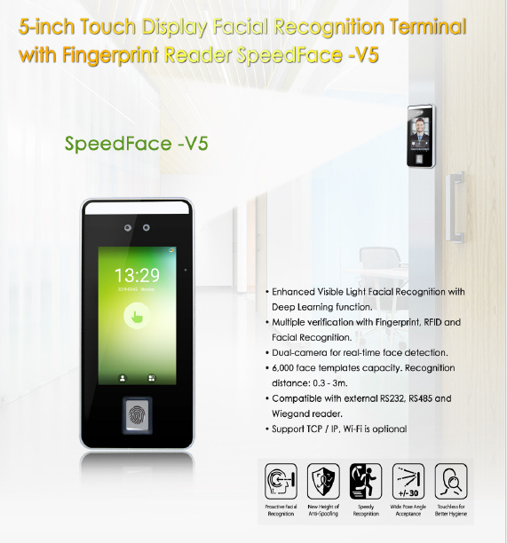 New Arrival Facial Recognition Time Attendance System