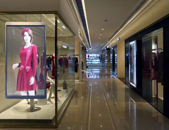 Transparent LED Screen for Advertising P6/8mm Glass LED Display