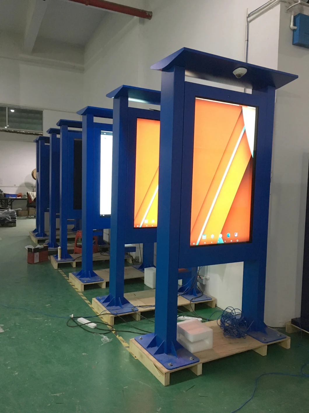 All Size Waterproof Outdoor Touch Screen Kiosk, LCD Kiosk Display Outdoor, Outdoor Digital Signage Kiosk