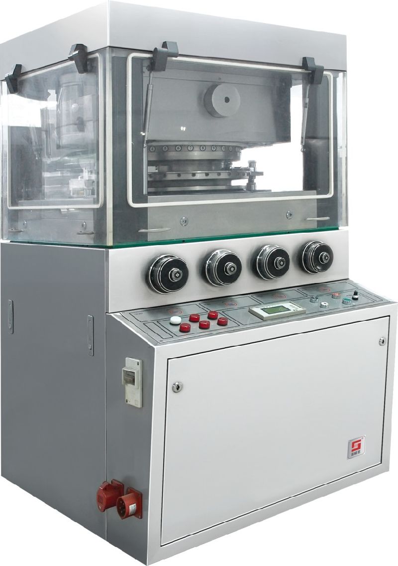 Big Capacity Rotary Tablet Press for Round Bi-Colour Tablets with Words