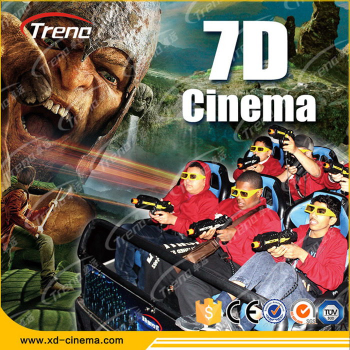 Interactive Game with Guns Equipment Supplier 7D Cinema in China