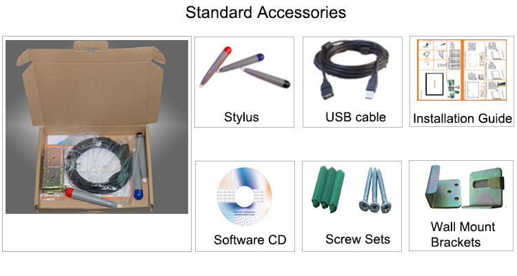 Portable Interactive Whiteboard Device Iwb Finger Touch Portable USB Interactive Whiteboard