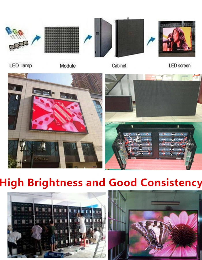 P8 SMD Outdoor LED Advertising Display Full Color High Definition Module