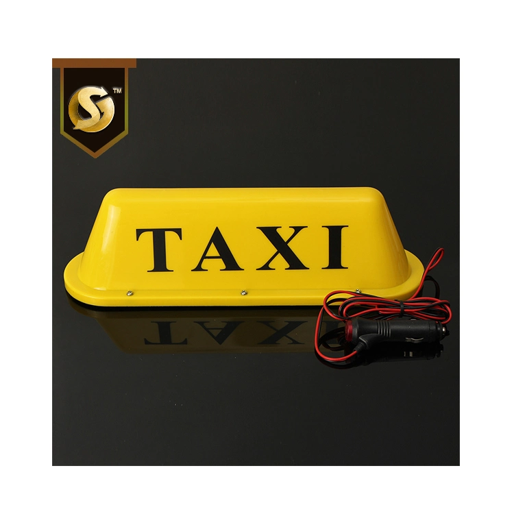 Magnetic Lighted Taxi Sign LED Letrero Taxi Sign Roof Top