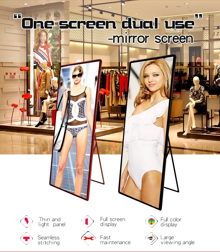 Indoor Portable Digital LED Screen Advertising P2.5/P3 Poster Media LED Display