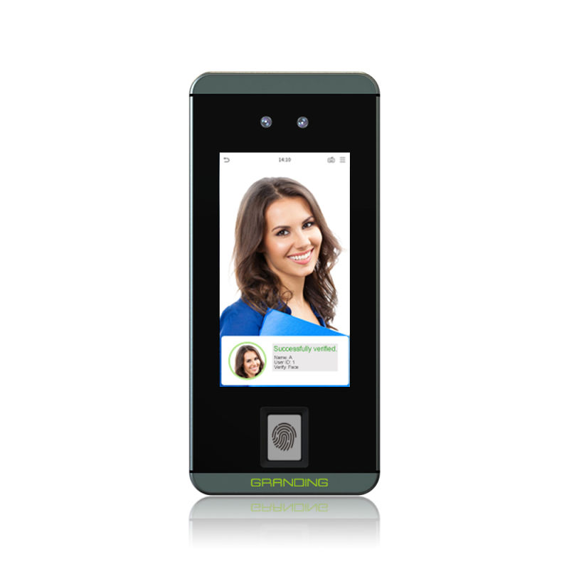 5-Inch Facial Recognition and Access Control System with Mask Detection
