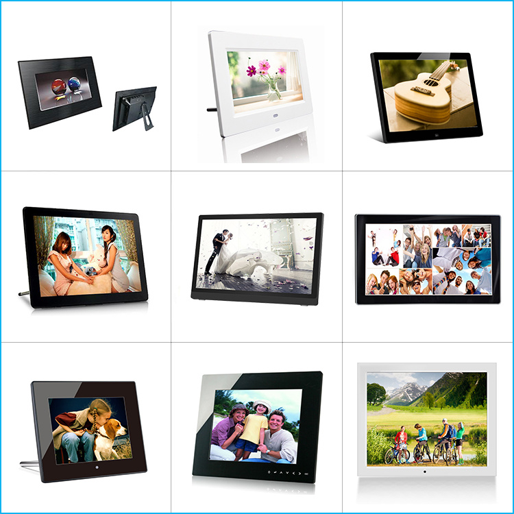 IPS Screen 10 Inch Digital Photo Frame with Touch Screen