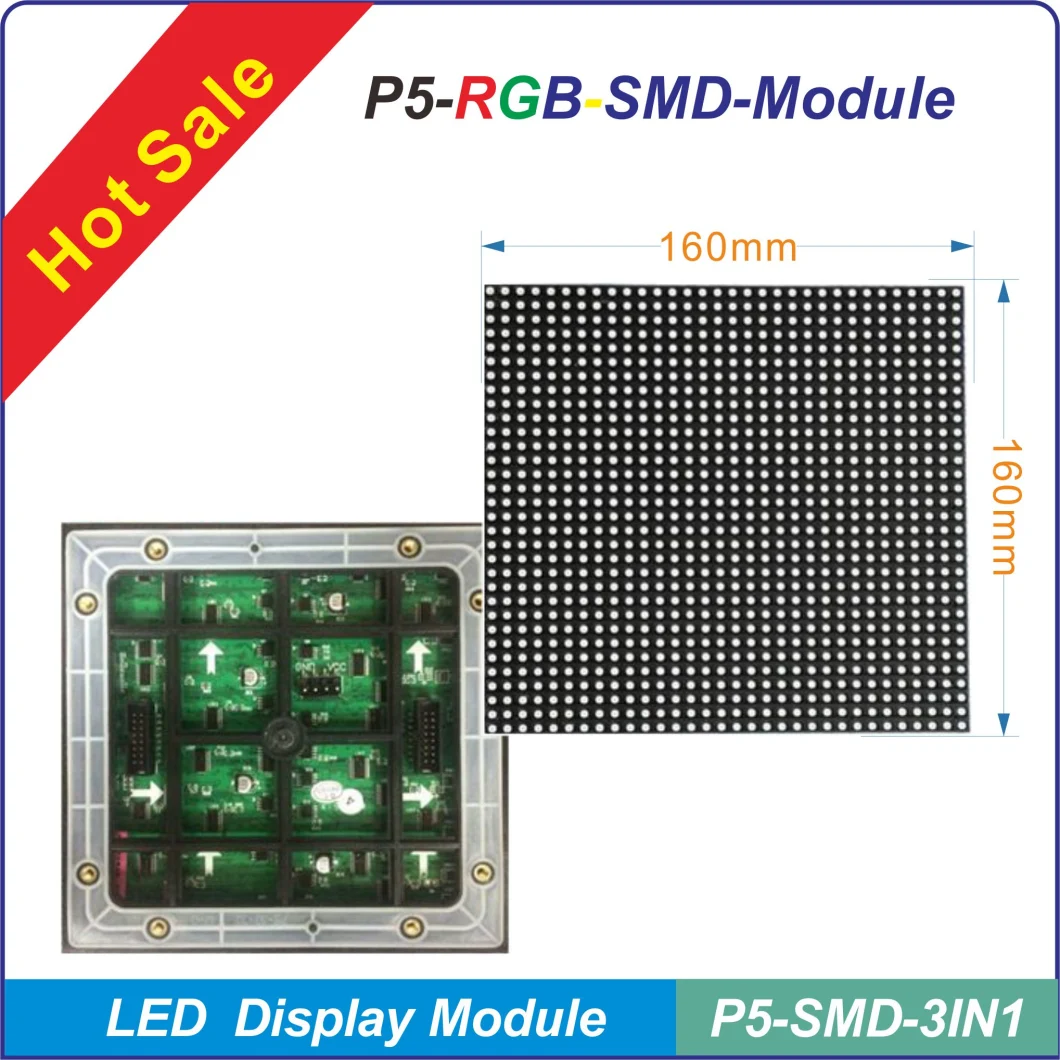 SMD Kinglight Lamp 320X160mm P5 Outdoor LED Video Wall Fixed Display Screen