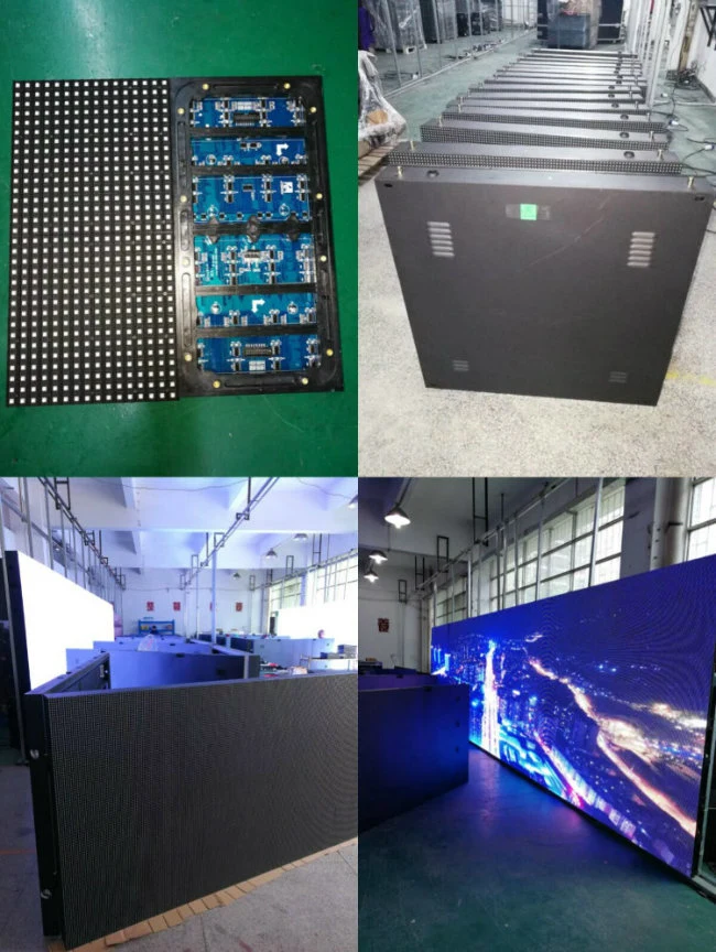 P10 Outdoor LED Panel with Waterproof Iron Cabinet