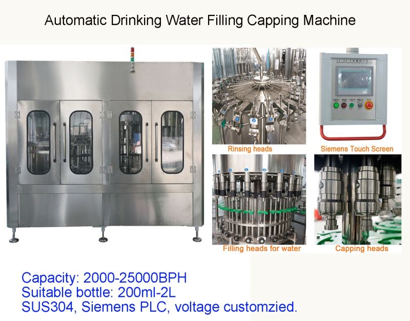 Automatic Liquid Filling Bottling Machine Price Cost