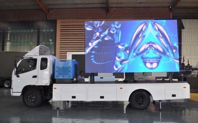 P5 Waterproof Outdoor Advertising Full Color LED Screen for Truck