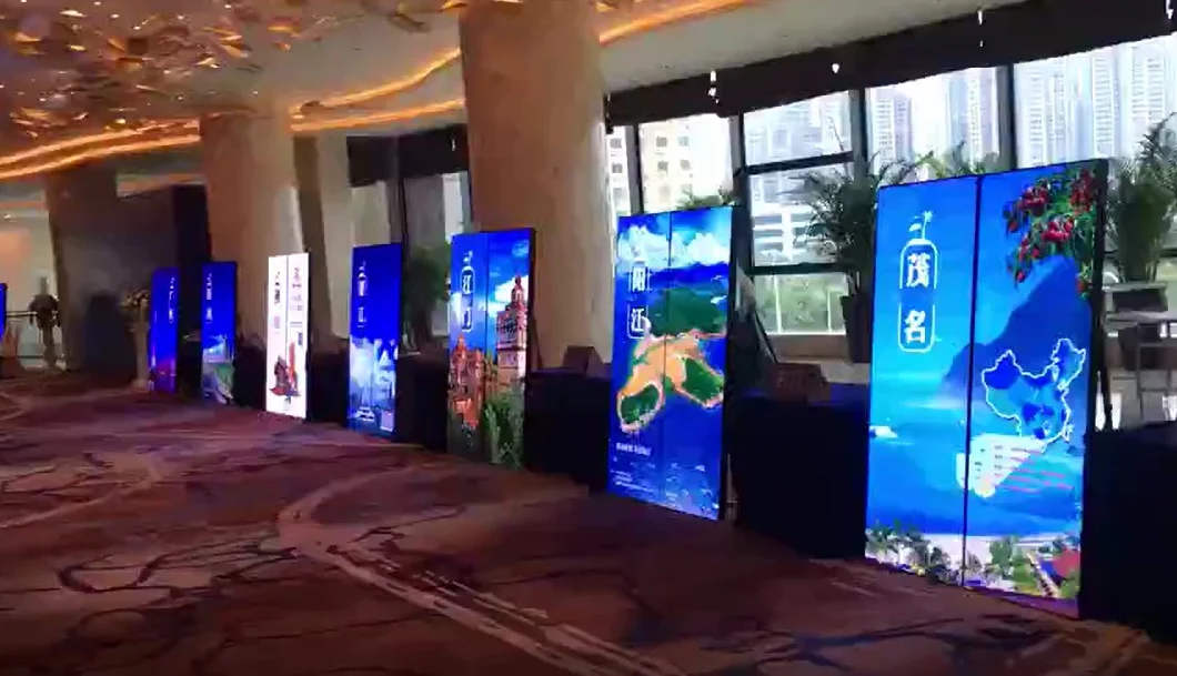 P2.5mm Indoor iPoster LED Display Screen, LED Display Screen Advertising Kiosk, Mirror LED Display