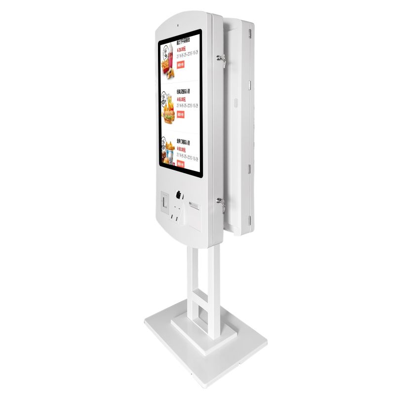 32 Inch Automatic Ordering Self Service Touch Screen Ticket Payment Kiosk with Thermal Printer and NFC Card Reader