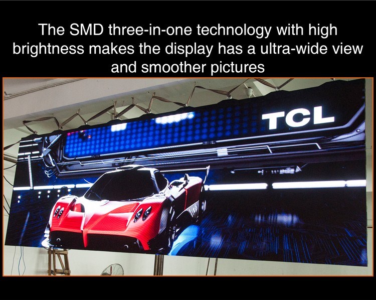 Advertising Full Color Screen P4.81 Indoor LED Display Screen for Rental, Stage, Events