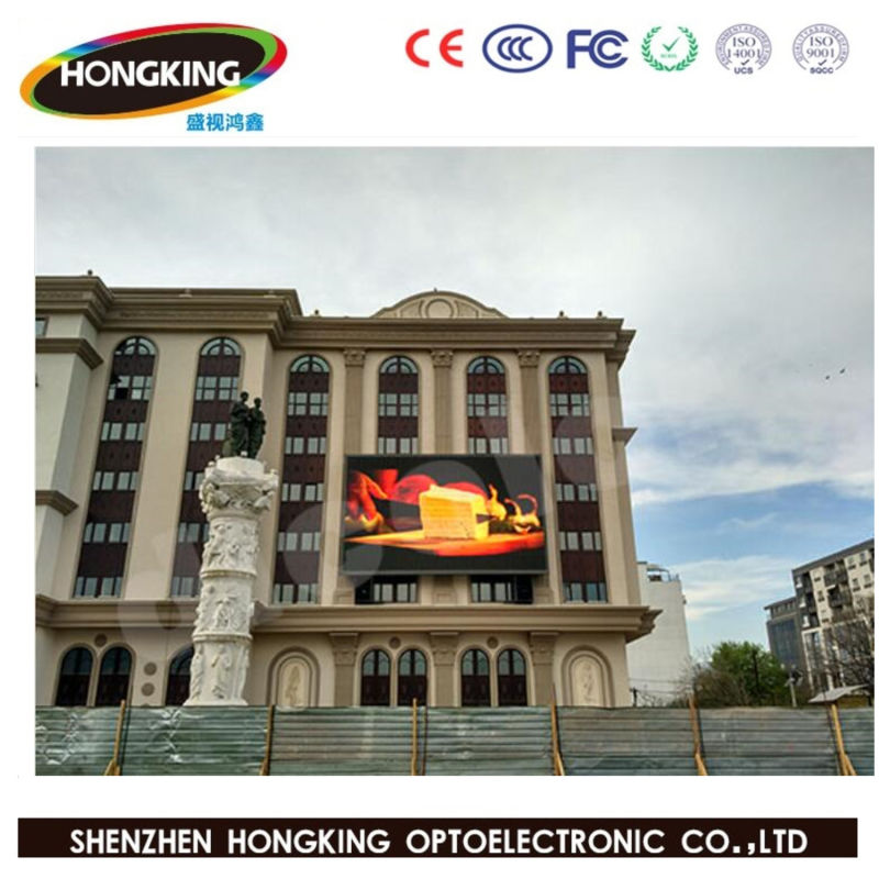 Full Color P6 Fixed Install Outdoor Advertising LED Digital Display