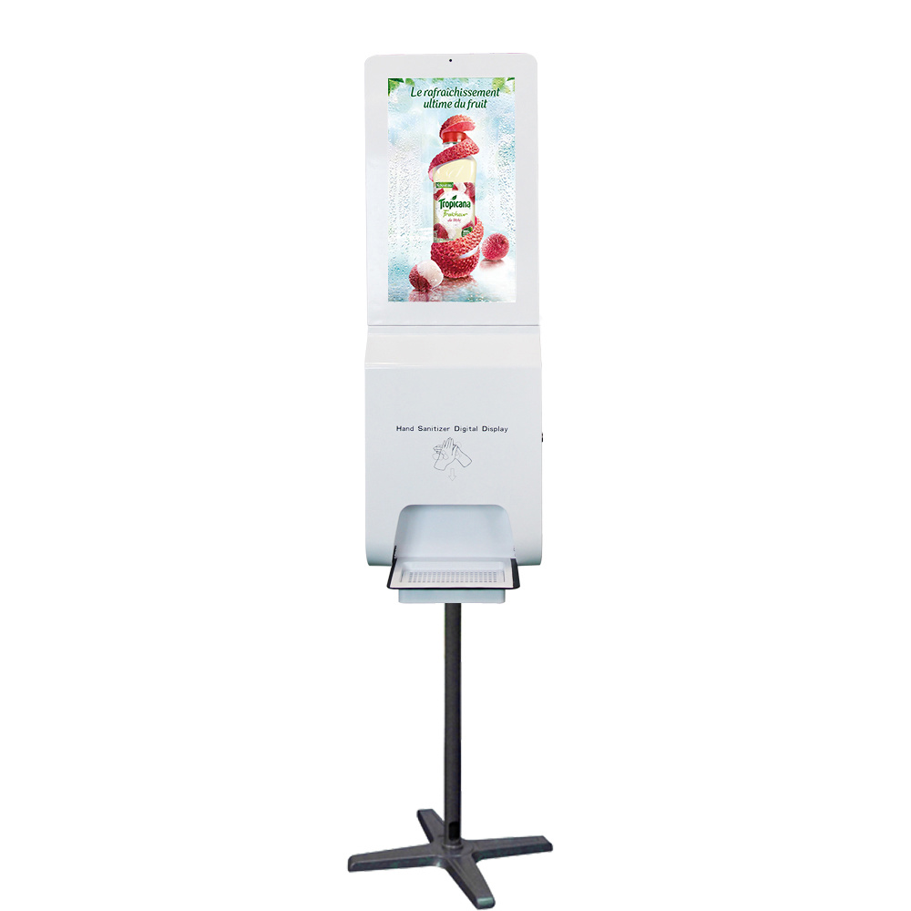 Automatic Dispenser Gel Hand Sanitizer Signage Display Auto Digital Dispenser Digital Signage Display
