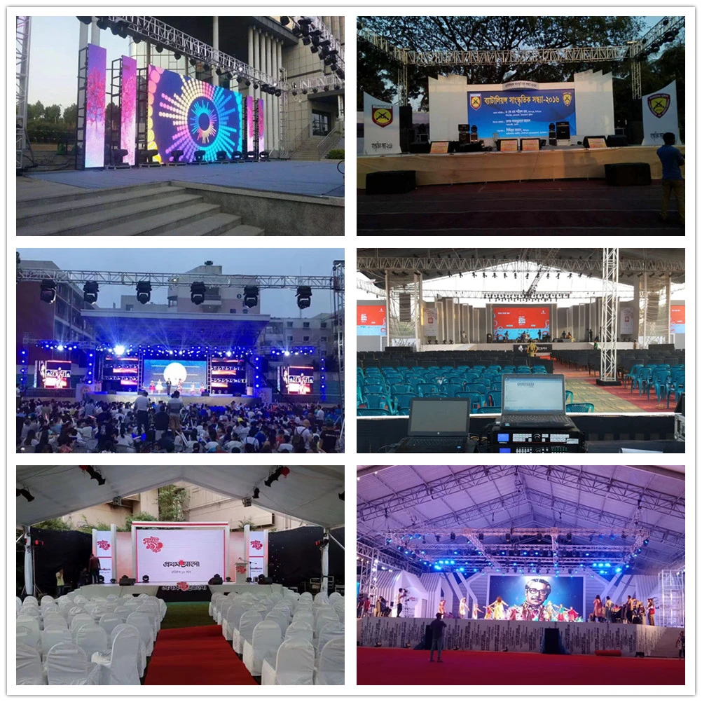Outdoor LED Advertising Display Stage Screens for Concert Show