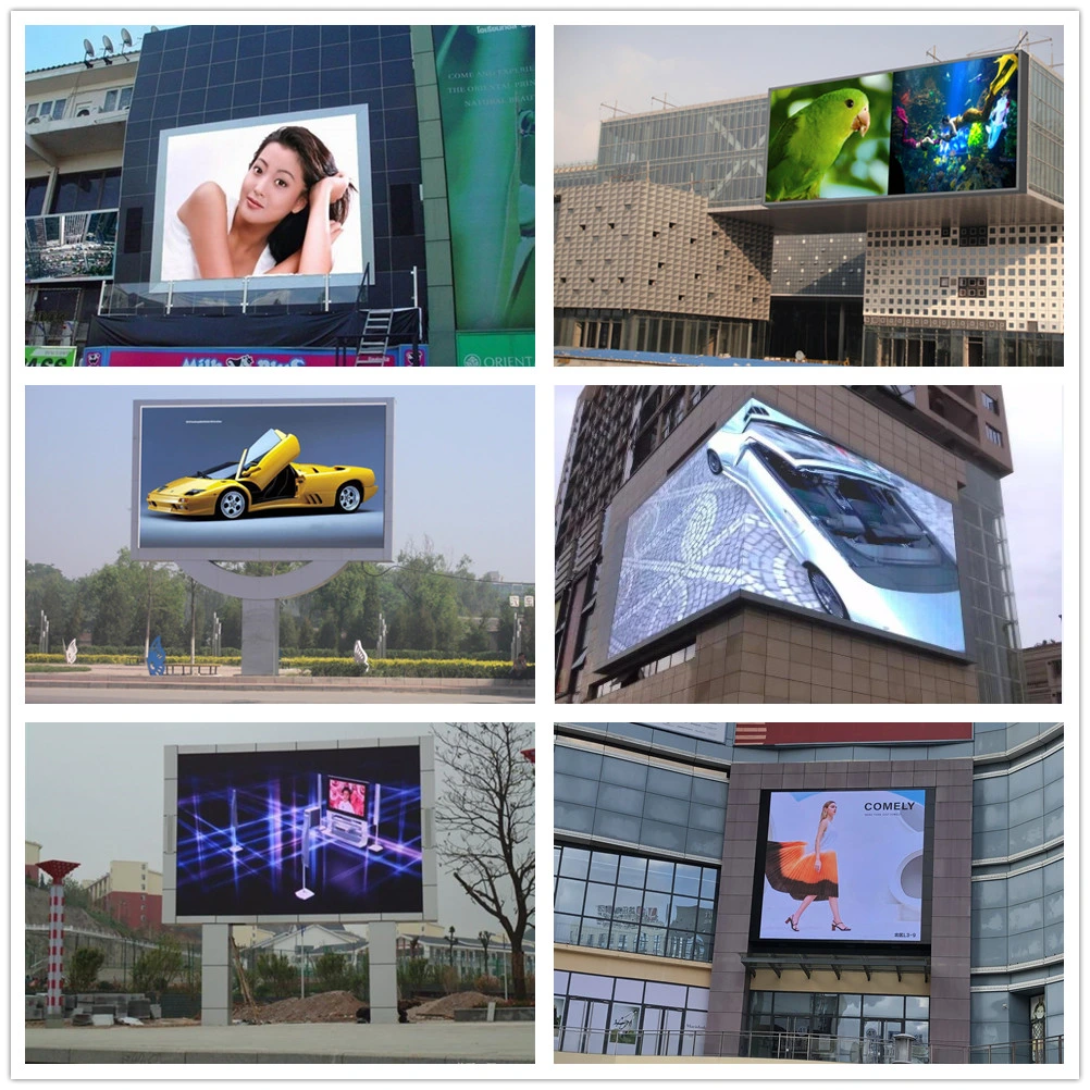 Novastar and Linsn System P10 Outdoor LED Advertising Display Billboard