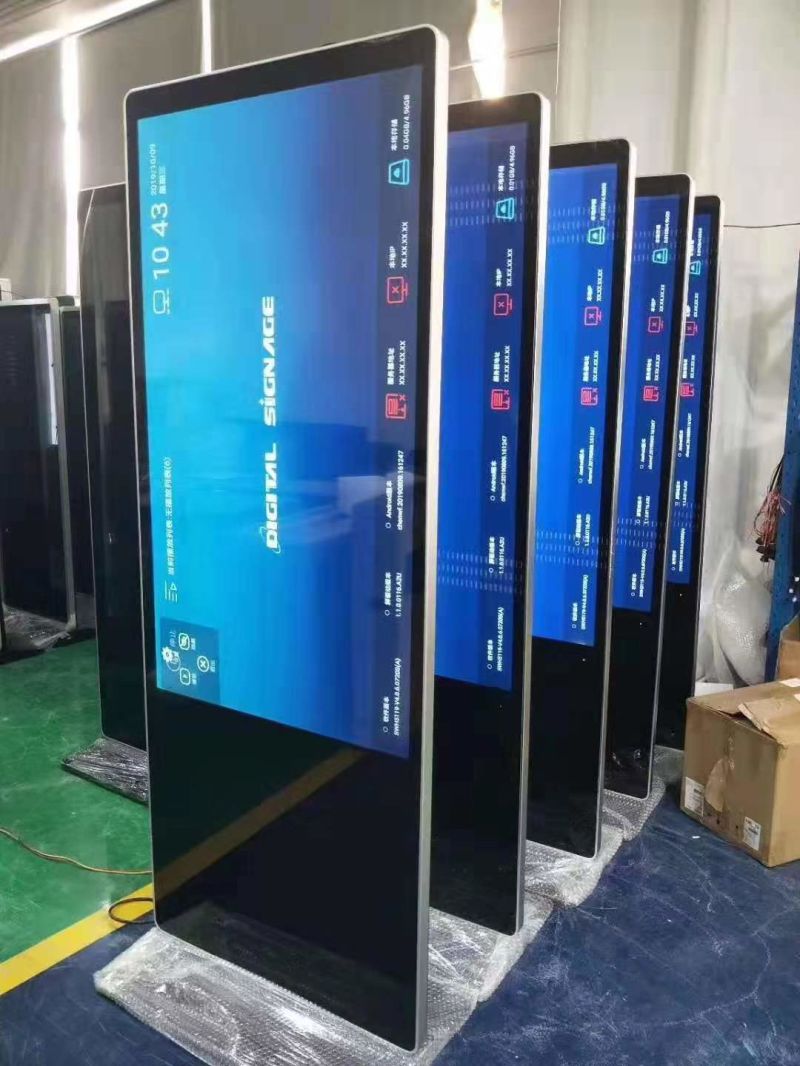 Dedi Factory 43" Indoor Stand Alone Rotating Sexi Gril LCD Advertising Display Digital Signage