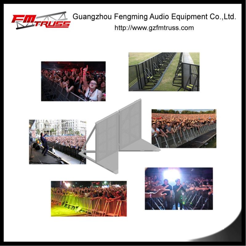1X1.2X1.2m Outdoor Crowd Control Barriers Stage Concert Barricade on Sale