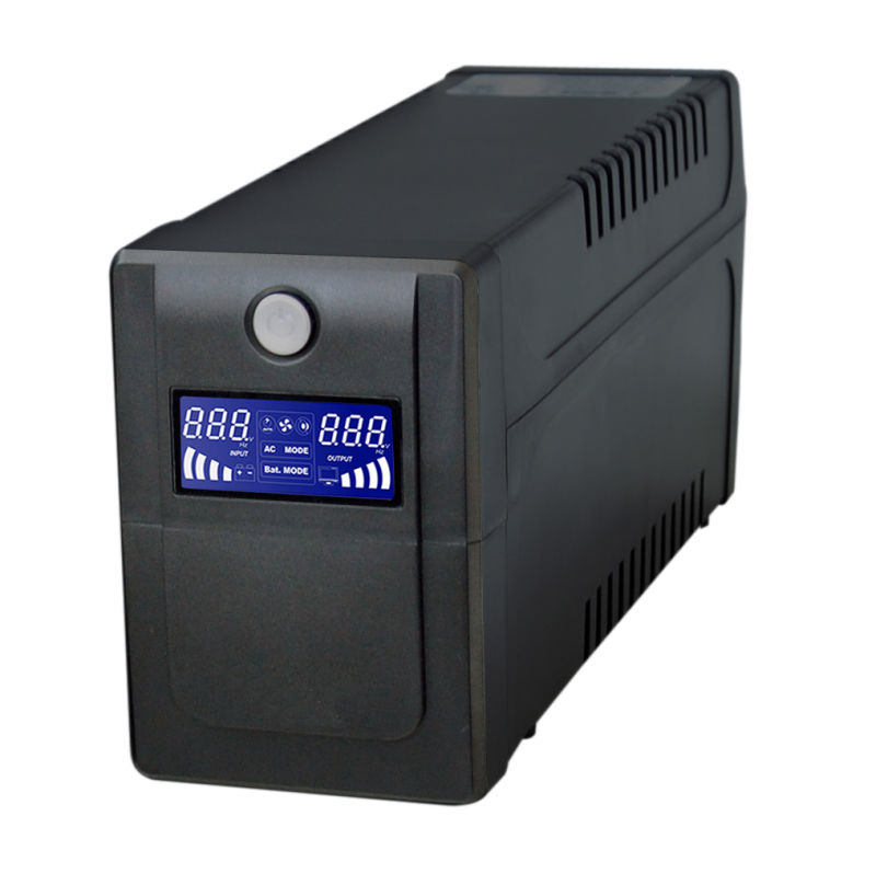SMD-P 1000va 500W LED or LCD Display Line Interactive UPS with Plastic Case