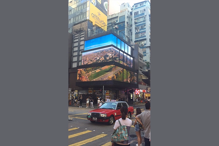 P10mm Outdoor Fixed Installation LED Display Screen, Iron Cabinet Outdoor LED Display for Shopping Mall Advertising