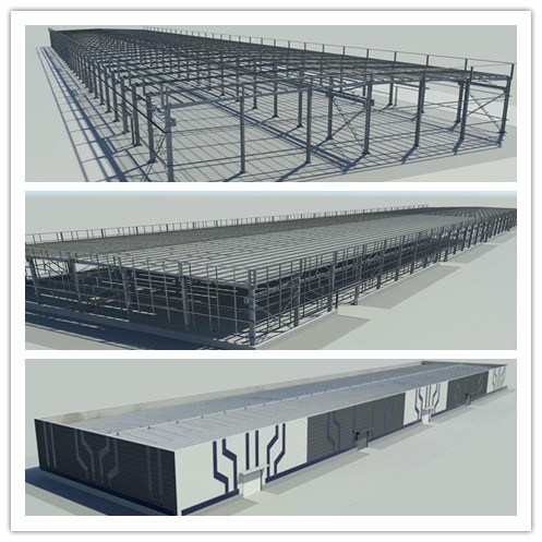 Low Cost Prefab Warehouse Workshop Building Material Low Cost Industrial Shed Steel Structure Designs