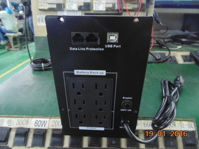 SMD1000va Line Interactive UPS Uninterrupted Power Supply with LCD Display
