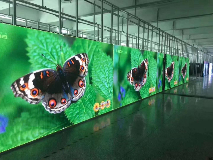 Rental 500X500 Cabinet Outdoor P4.81 LED Display Screen
